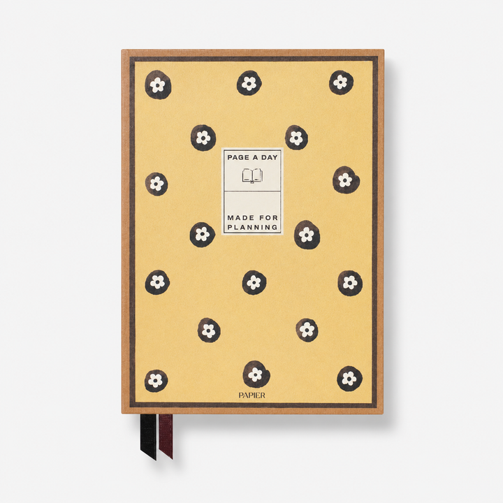 Page a Day Planner: Undated Hardcover