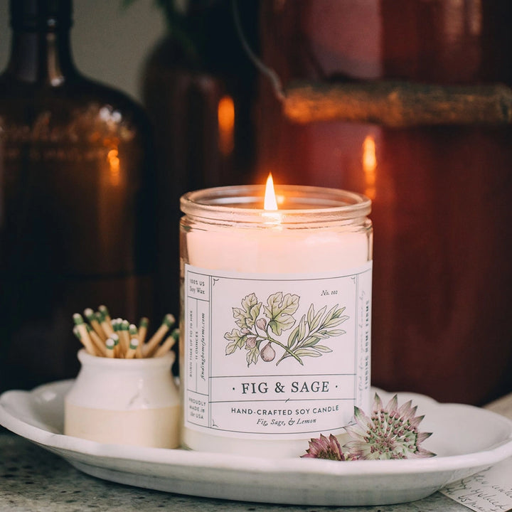 Candle: Fig & Sage, LG
