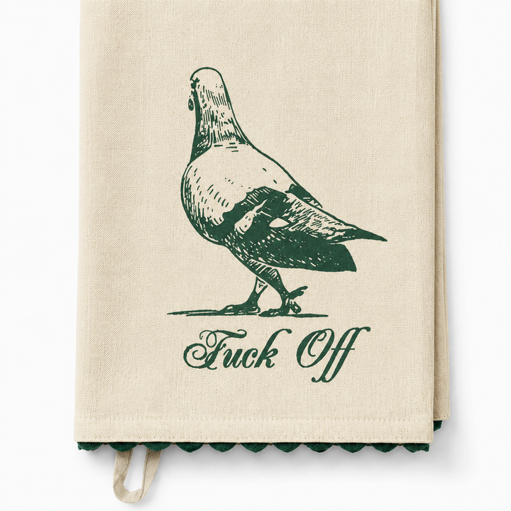 Tea Towel: Fuck Off
