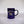 Kanibal Co. Jersey City mug in dark purple with yellow text saying Its a nice place