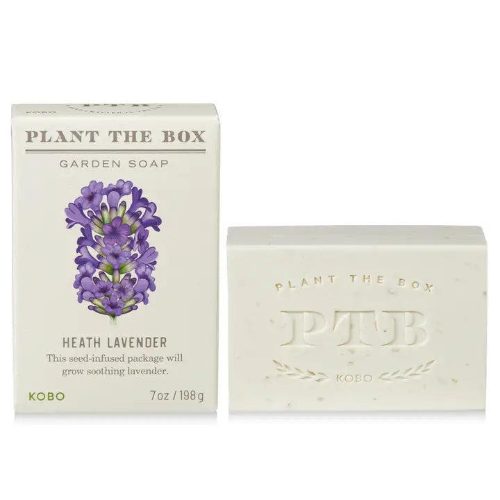 Soap: Heath Lavender, Plant the Box