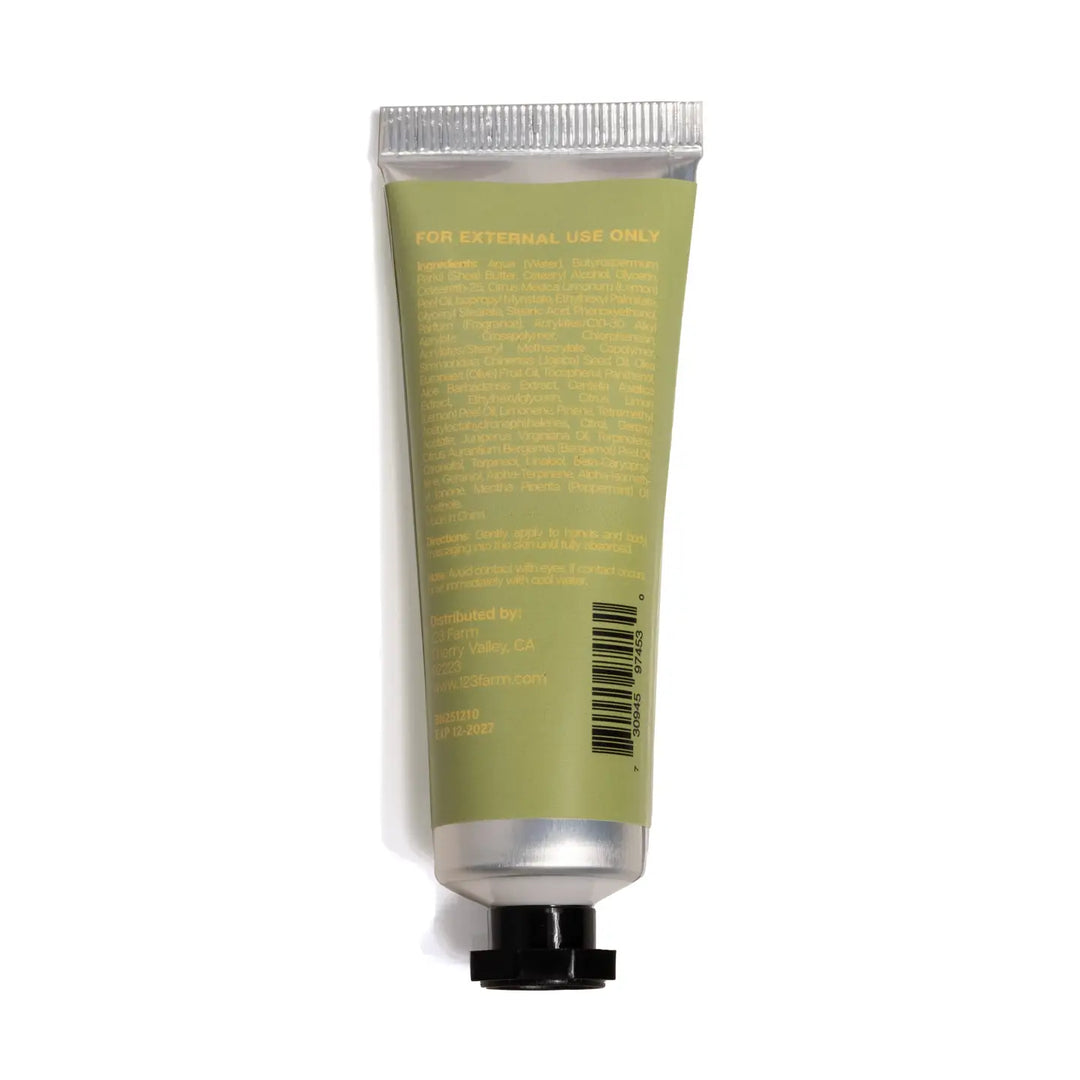 Hand Cream: Lemon Verbena, 123 Farm