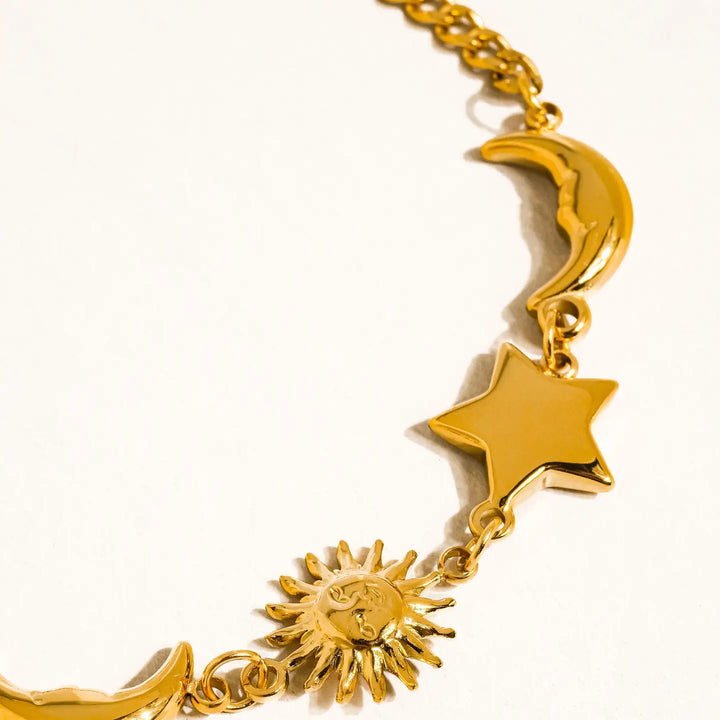Bracelet: Leonora Sun + Moon