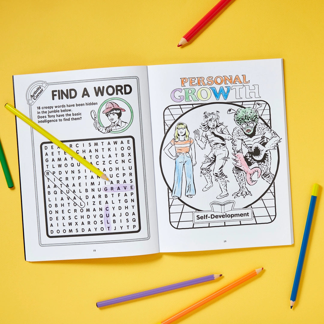 Coloring Book: Let's Summon Demons