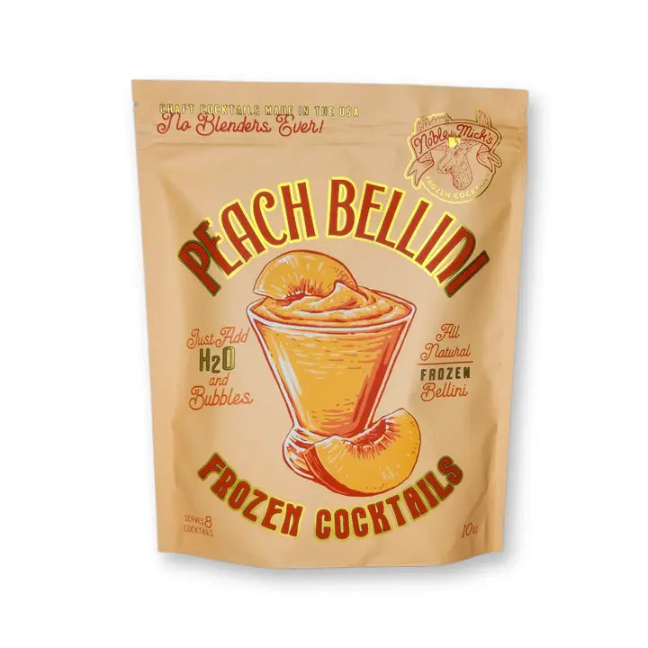 Frozen Cocktail Mix: Peach Bellini