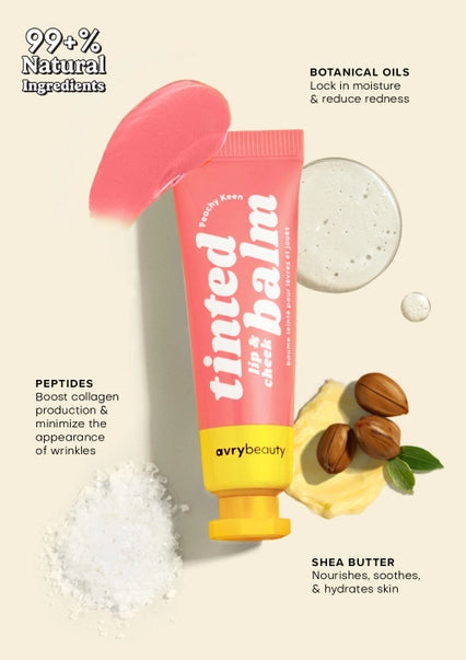 Lip & Cheek Tinted Balm: Peachy Keen