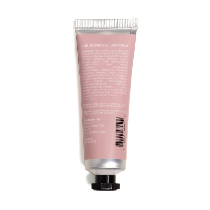Hand Cream: Peony, 123 Farm