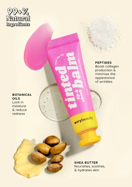 Lip & Cheek Tinted Balm: Pink Me Up