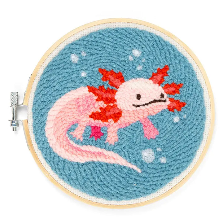 Craft Kits: Axolotl Punch Needle