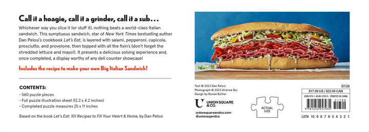 Puzzle: Big Italian Sandwich