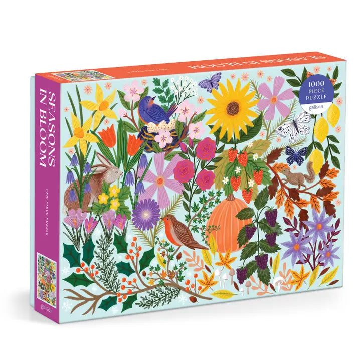 1000 Piece Puzzle: Seasons in Bloom