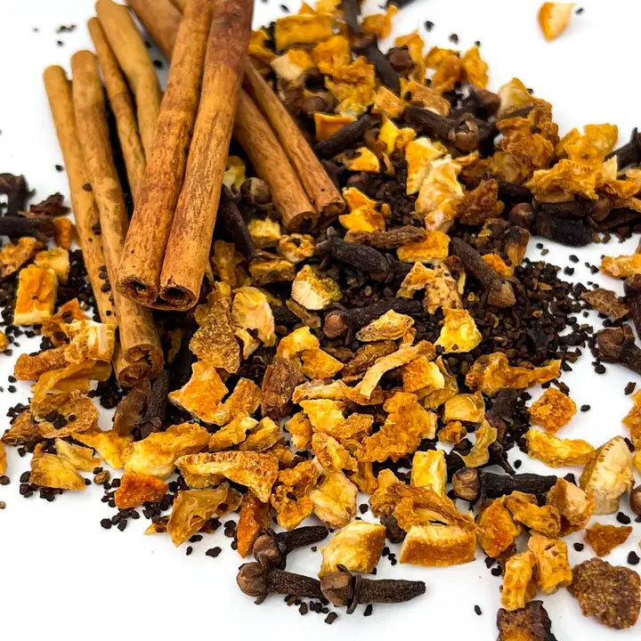 Oliver Pluff Spiced Tea Coffee Blend with Cinnamon, Cloves, and Orange Zest for a Rich Flavor