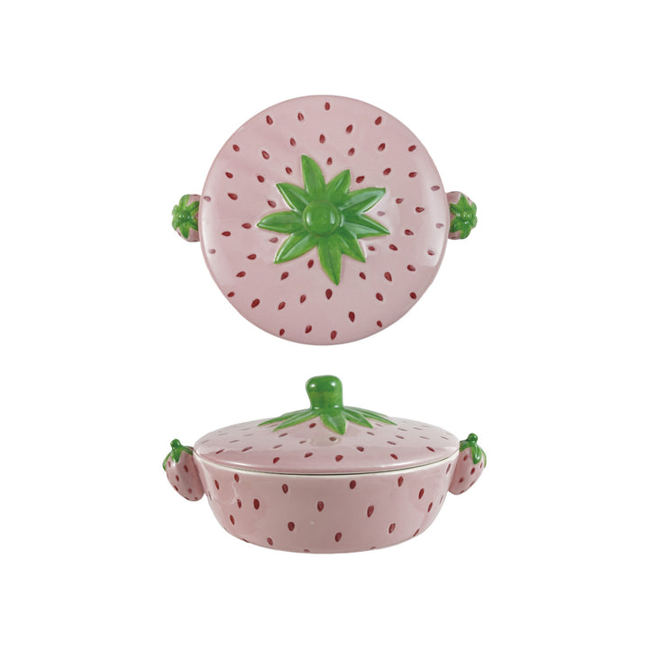 Baker w. Handles: Strawberry, 24oz