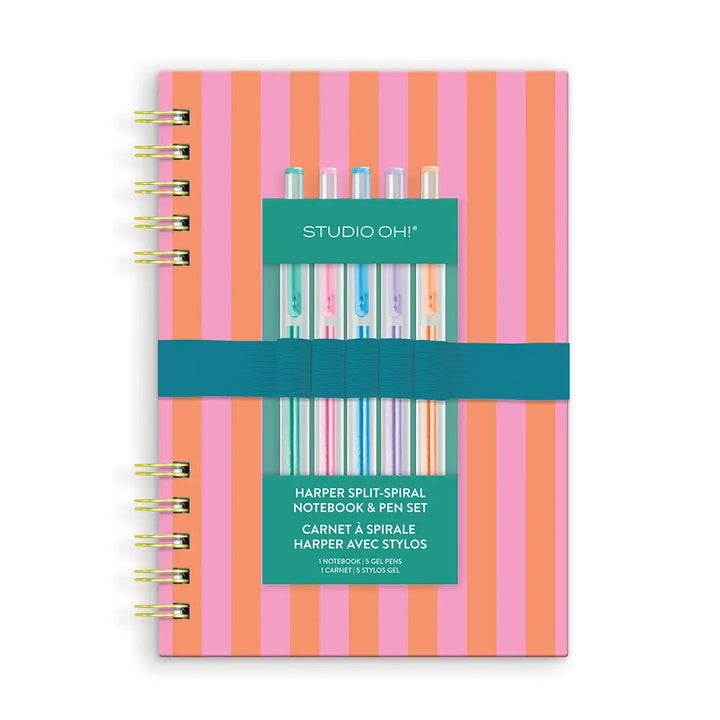 Spiral Notebook + Pen Set: Studio Oh!