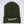 Kanibal & Co. Summit NJ embroidered beanie in olive green knit hat with white stitching