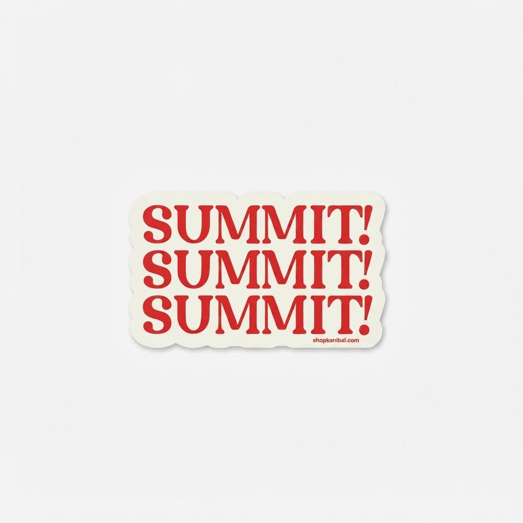 Sticker: Summit!