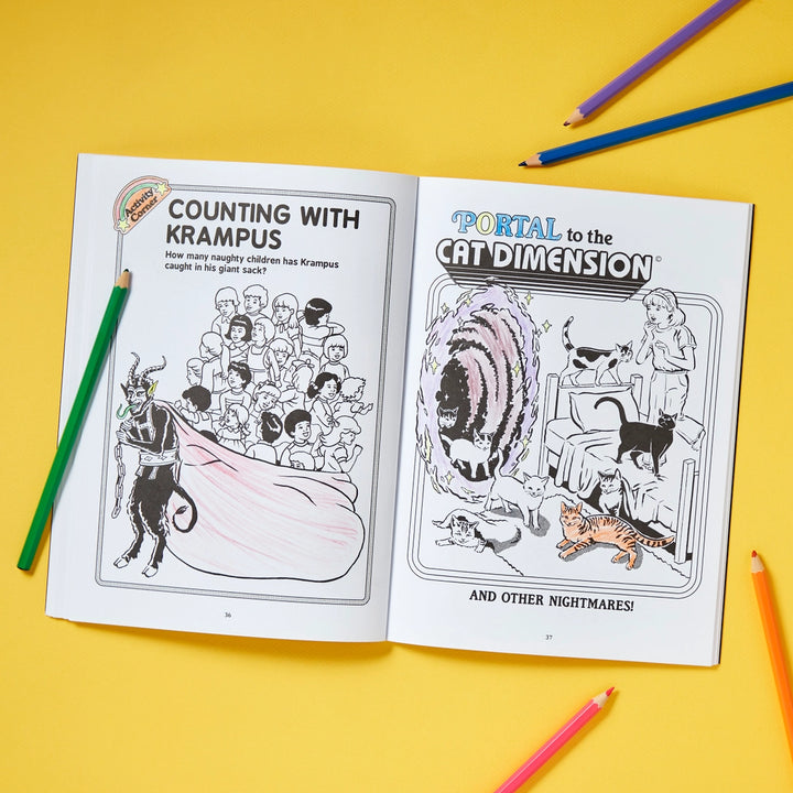 Coloring Book: Let's Summon Demons