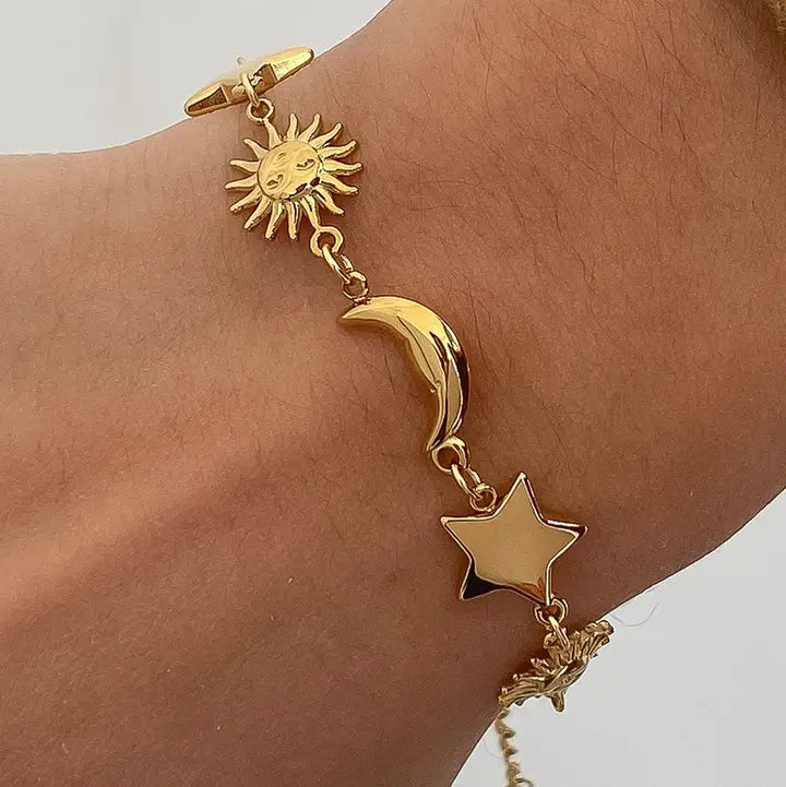 Bracelet: Leonora Sun + Moon