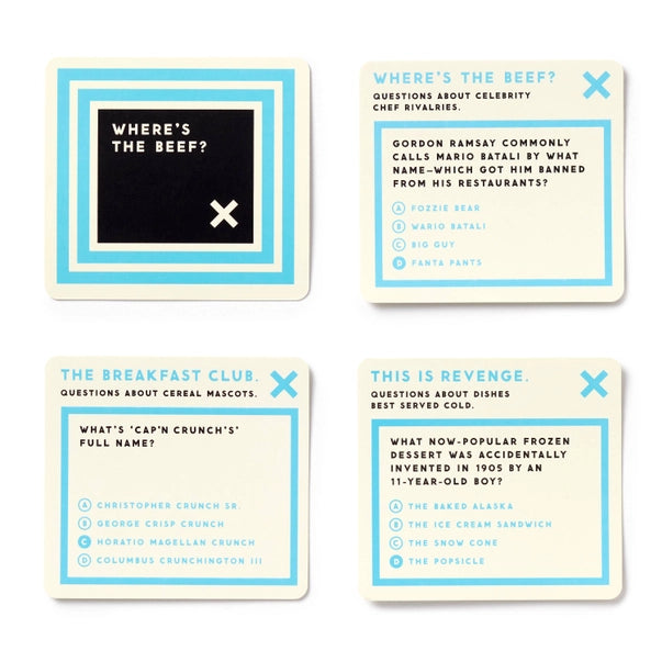 Game: Junk Food Trivia