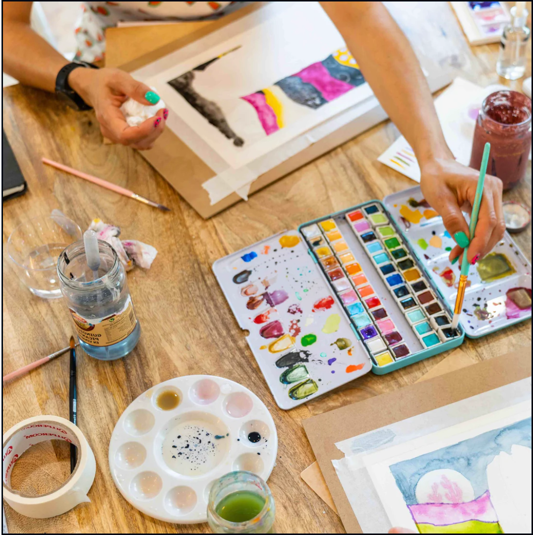 Watercolor Workshop: Pumpkins and Pigments! Sept. 28th at 2 PM in K+CO Summit!