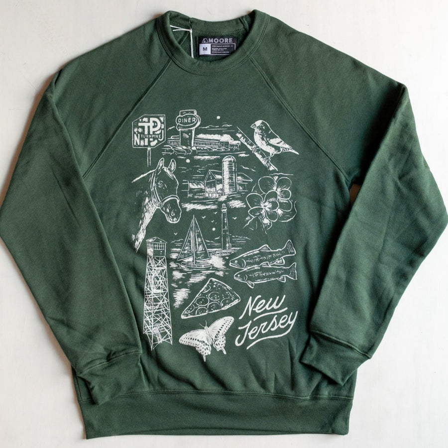 Sweatshirt: New Jersey Crew Neck