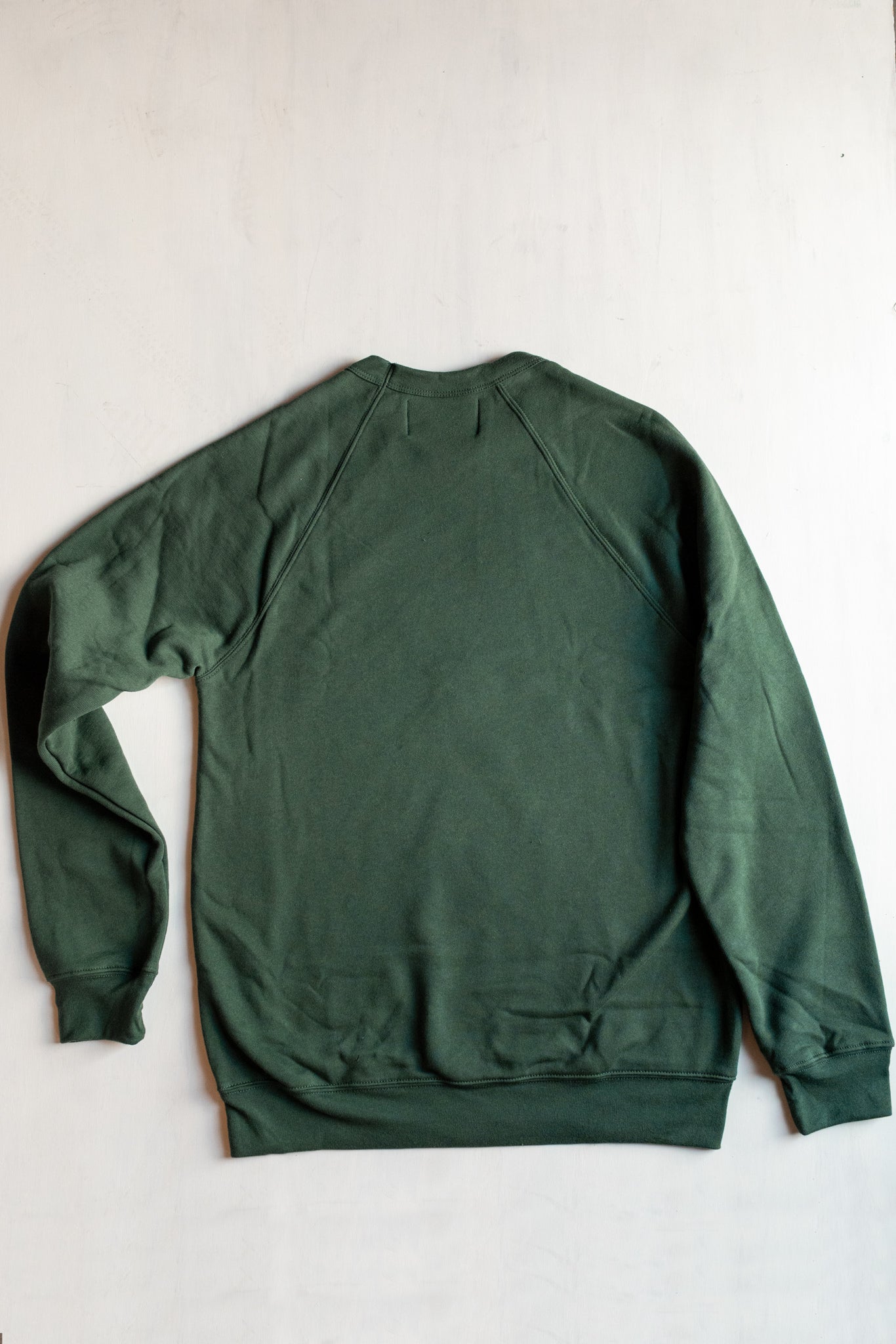 Olive green online crewneck sweatshirt