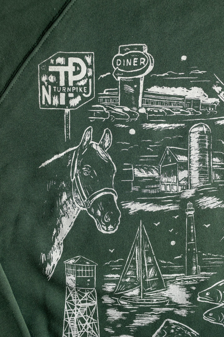 Sweatshirt: New Jersey Crew Neck