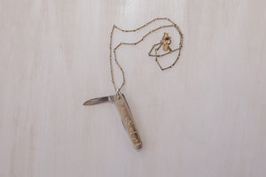 Necklace: Masonic Knife Pendant