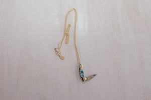 Necklace: Abalone Pocketknife