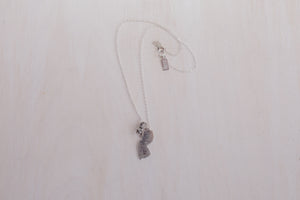 Necklace: NJ Charm on a Sterling Silver Chain