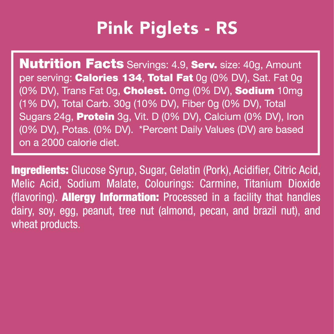 Nutrition Facts & Ingredients 