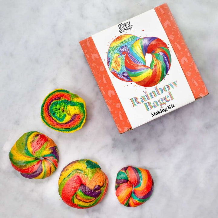 DIY Kit: Rainbow Bagel Kit