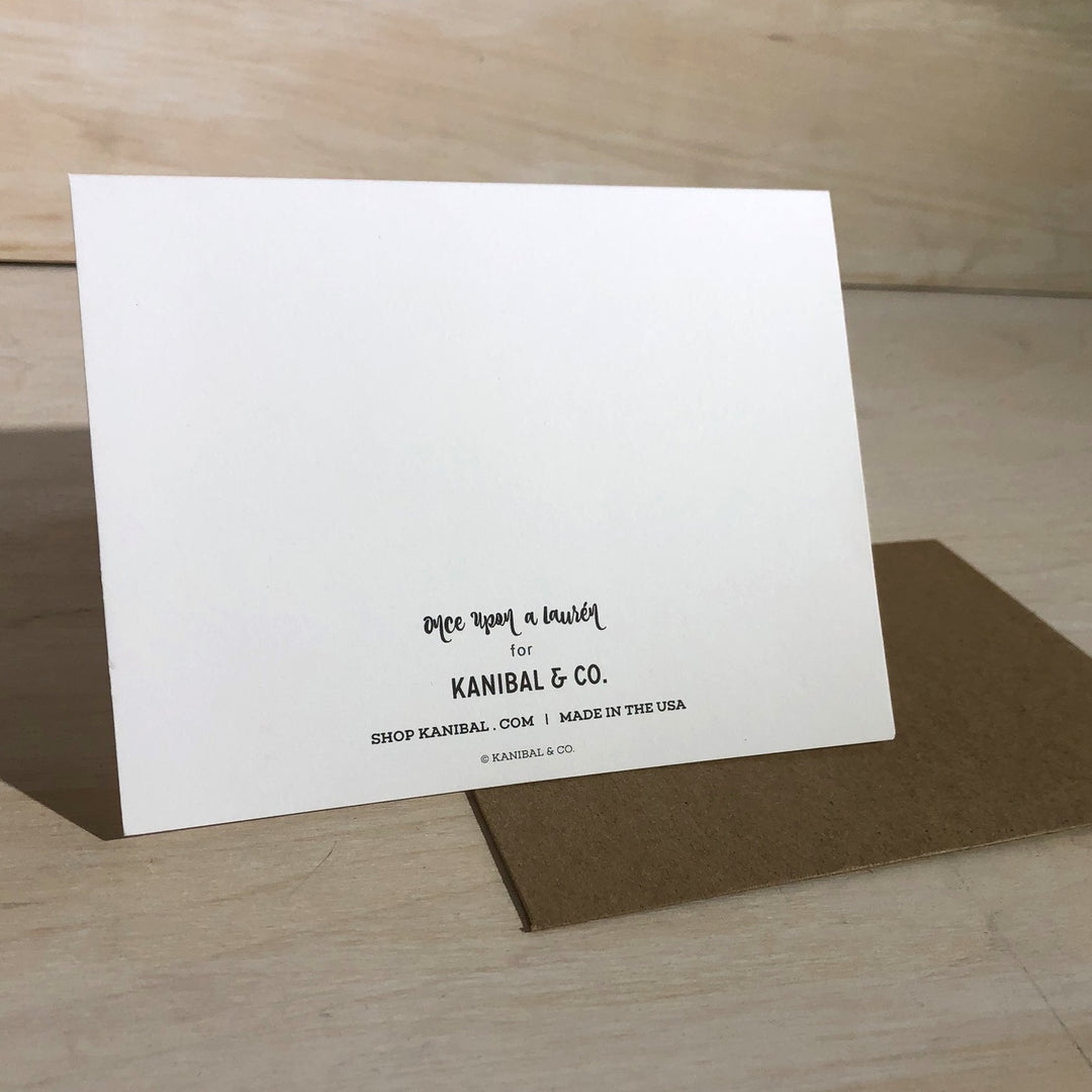 Card: Congrats, Once Upon A Laurén