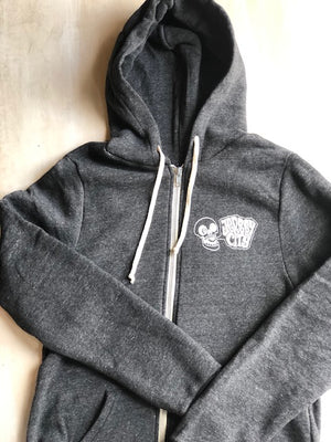 Hoodie Sweatshirt: Jersey City Screaming Skull