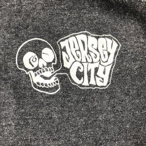 Hoodie Sweatshirt: Jersey City Screaming Skull