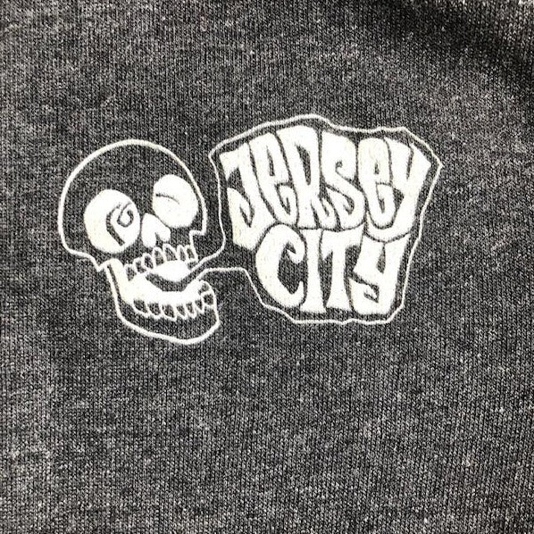 Hoodie Sweatshirt: Jersey City Screaming Skull