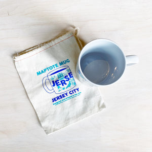 Mug: Jersey City Map w. Bag, 11oz