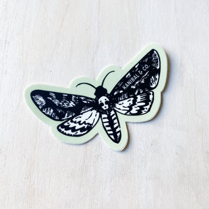 Sticker Pack: Moth - Kanibal + Co, Set of 3