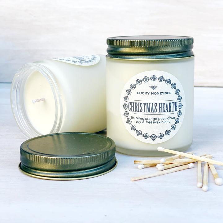 Candle: Christmas Hearth, Lucky HoneyBee