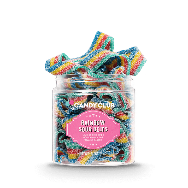 Candy Club: Rainbow Sour Belts