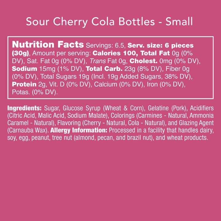 Candy Club: Sour Cherry Cola Bottles