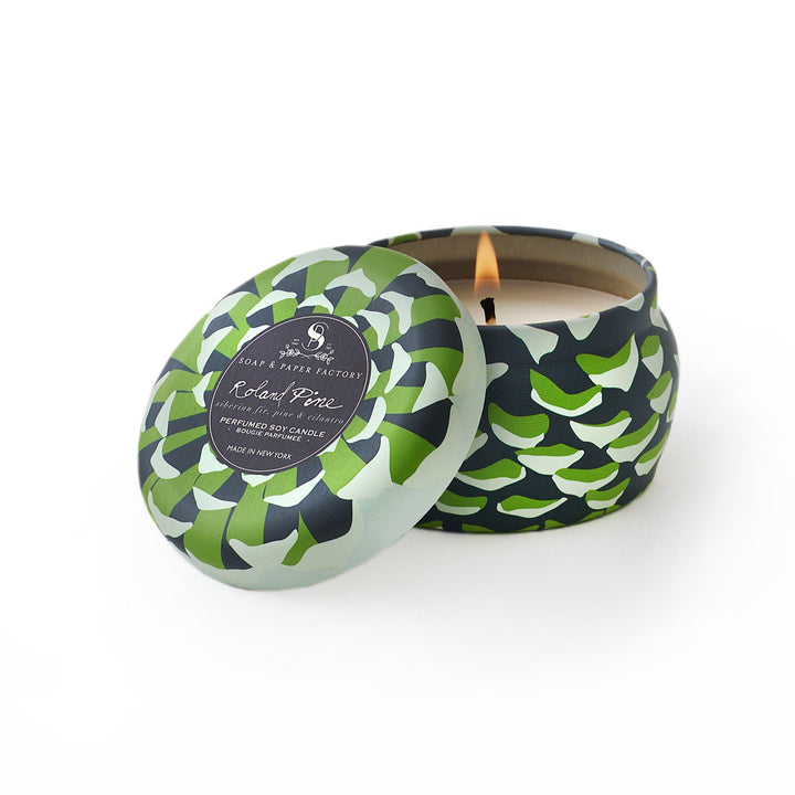 Candle: Roland Pine Tin, Small