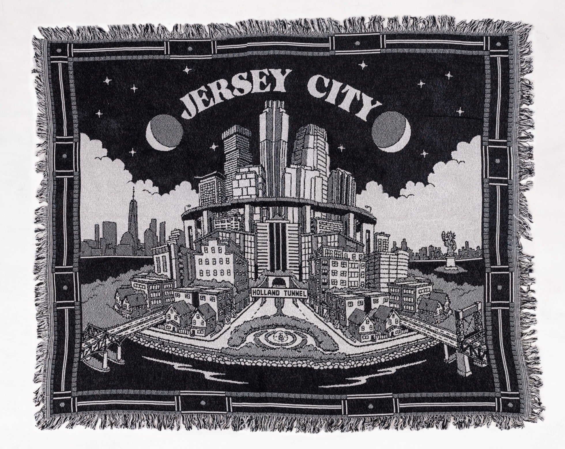 Custom Woven Blanket: Jersey City