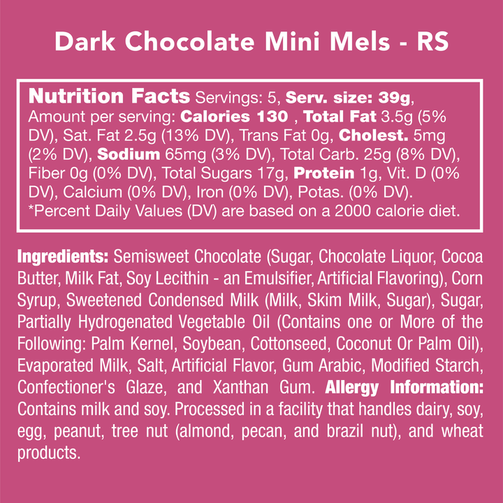 Nutrition Facts & ingredients