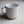 Kanibal Co Jersey City ceramic mug in white with speckled design and beige base