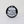 Kanibal & Co. black round Jersey City souvenir keychain with white Good Things Happen In Jersey City text