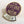 Kanibal & Co. future is unclear enamel pin with purple glitter crystal ball design