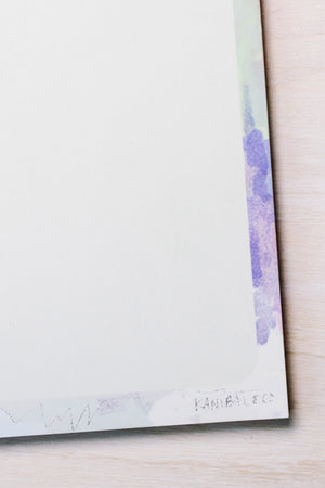 Kanibal & Co. watercolor notepad (detail)
