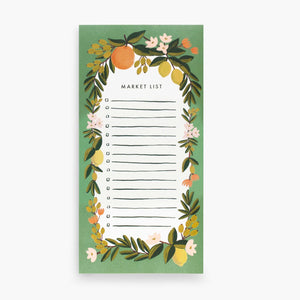 Market Pad: Citrus Floral