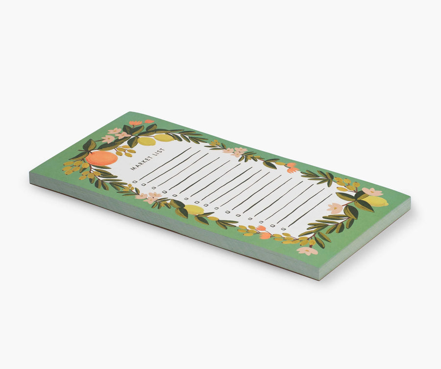 Market Pad: Citrus Floral